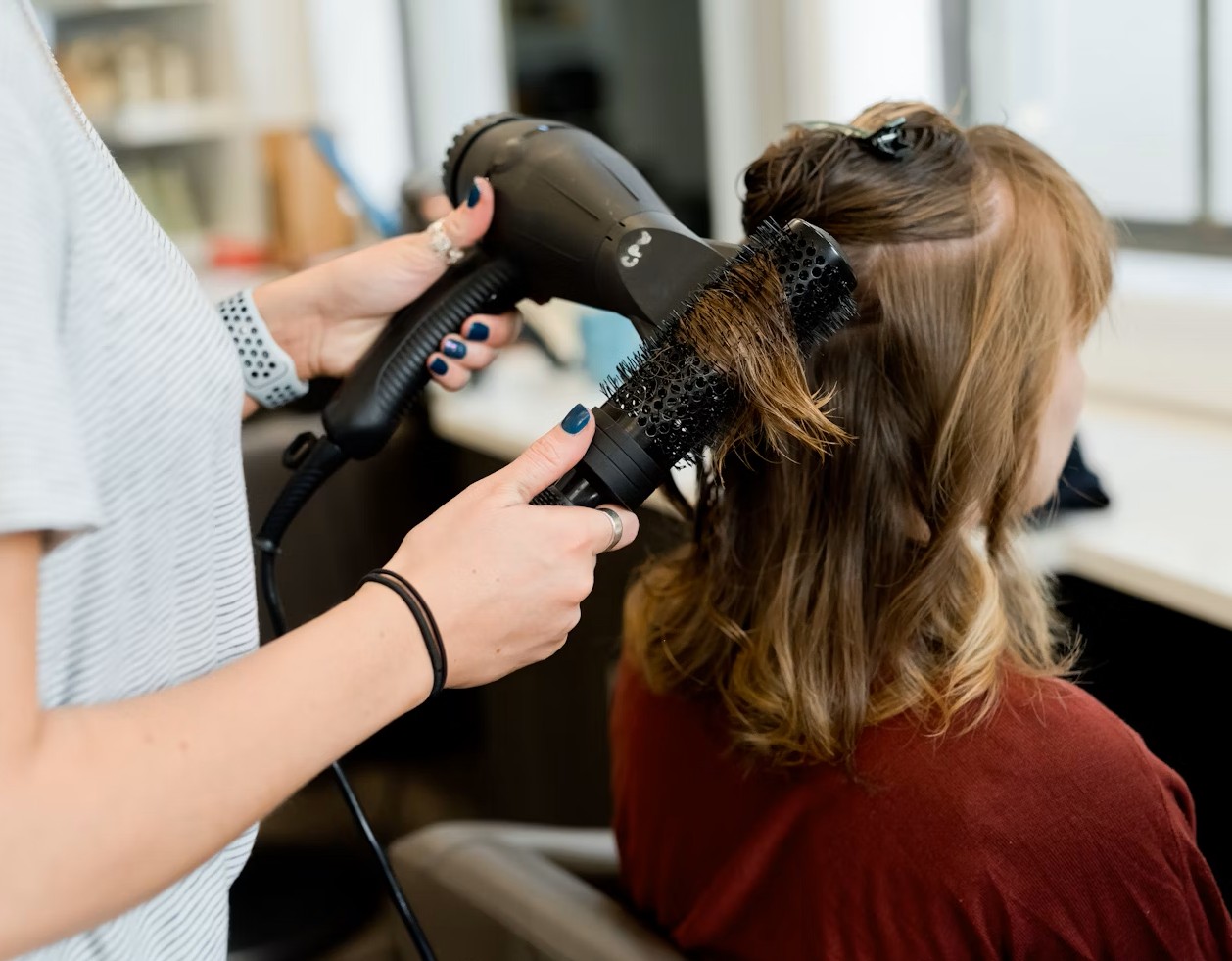 Professional hair styling